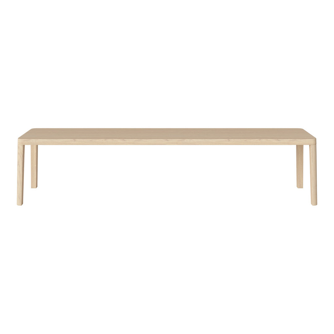 Graceful Modern Wooden Bench by Michael H Nielsen - Bolia Scandinavian Design for Living Room, Bedroom, or Entryway