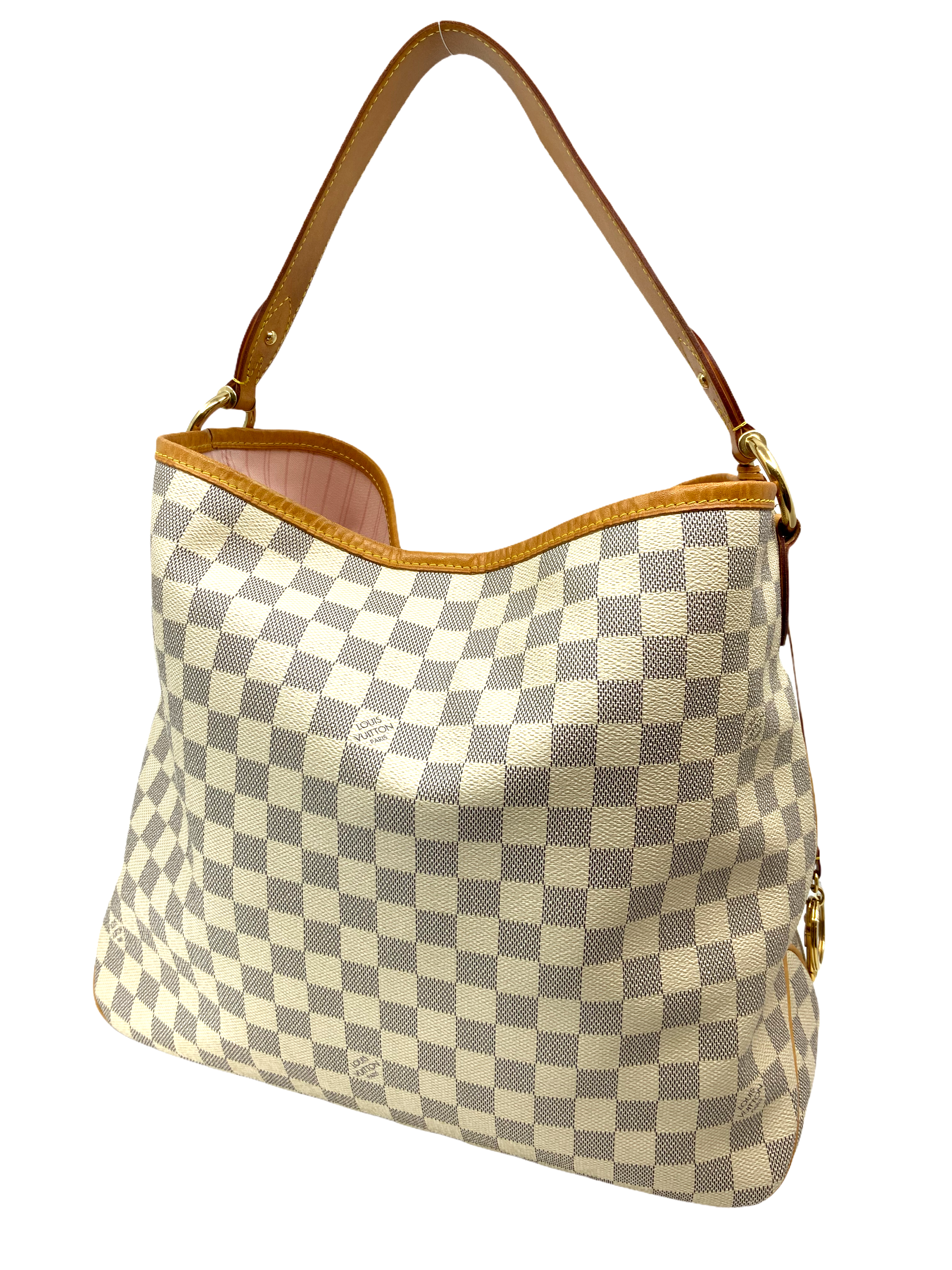 Authentic Louis Vuitton Damier Azur Canvas Delightful NM MM Handbag - Luxury Tote for Women, Perfect for Work, Travel & Everyday Use