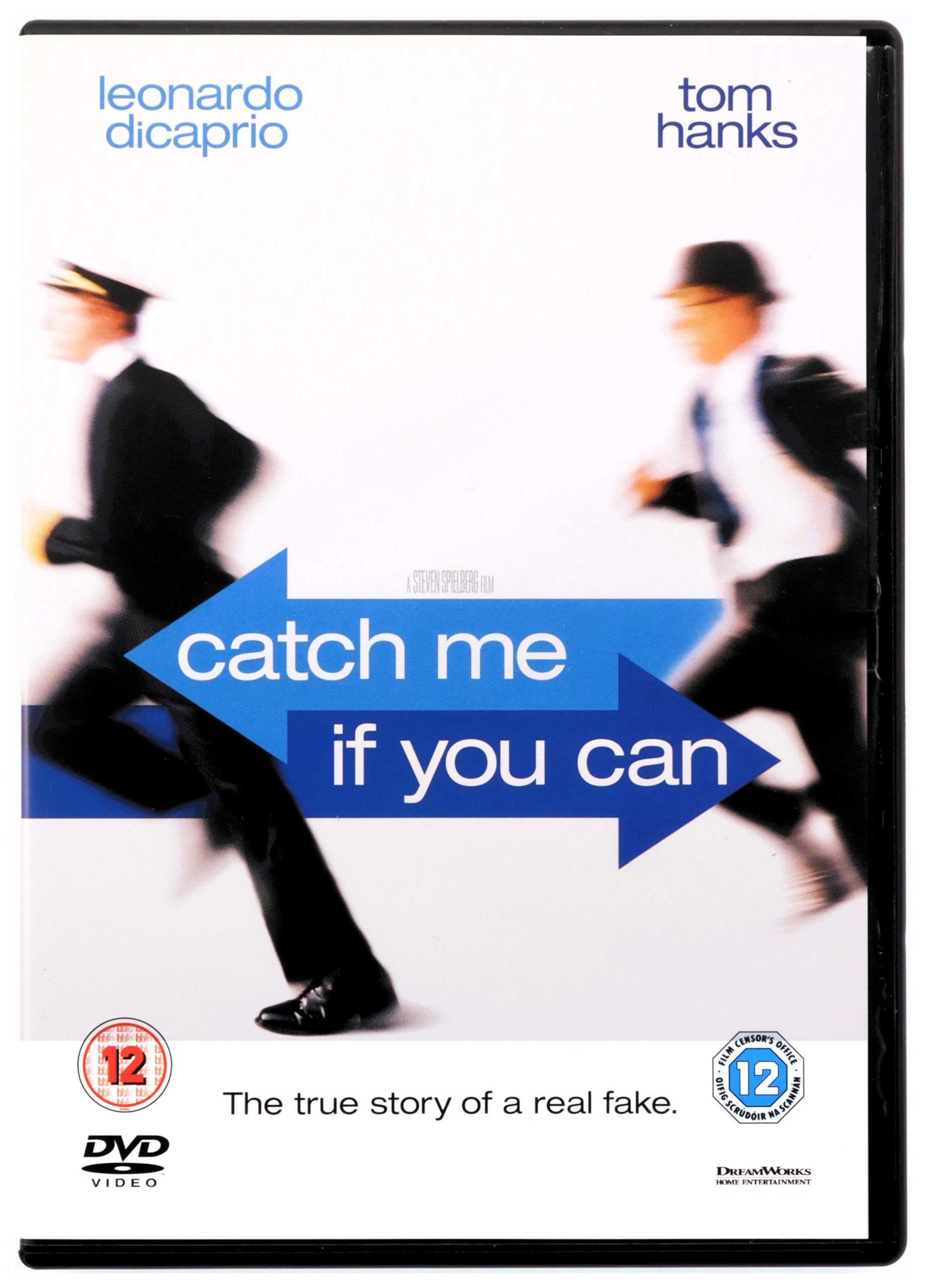 Catch Me If You Can - UK Edition DVD | Thriller Movie with Leonardo DiCaprio | Perfect for Movie Nights & Gifts