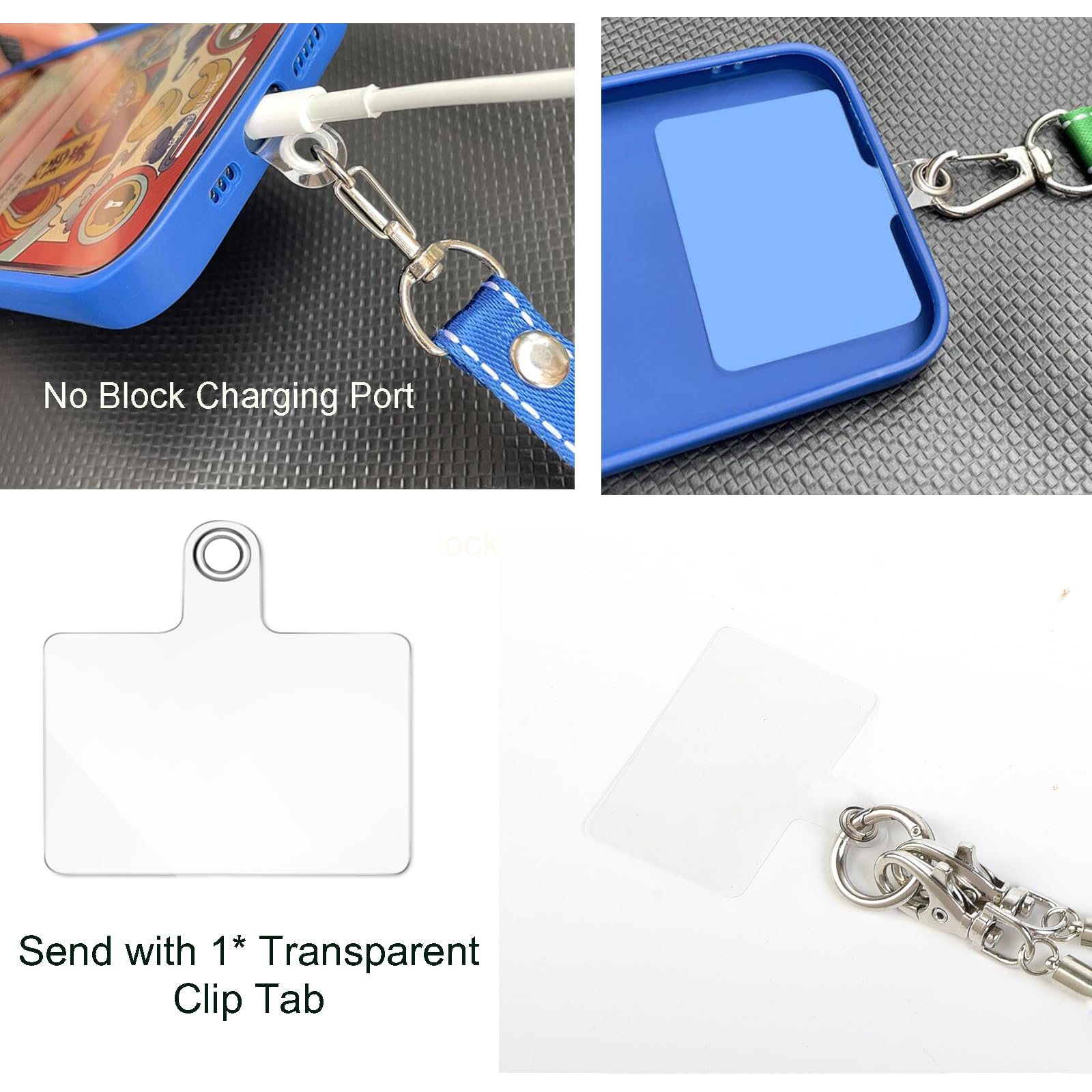 Pearl Crossbody Phone Lanyard Chain - Universal Fit for All Smartphones, Women's Bag Strap Replacement - Perfect for Work, Travel & Everyday Use