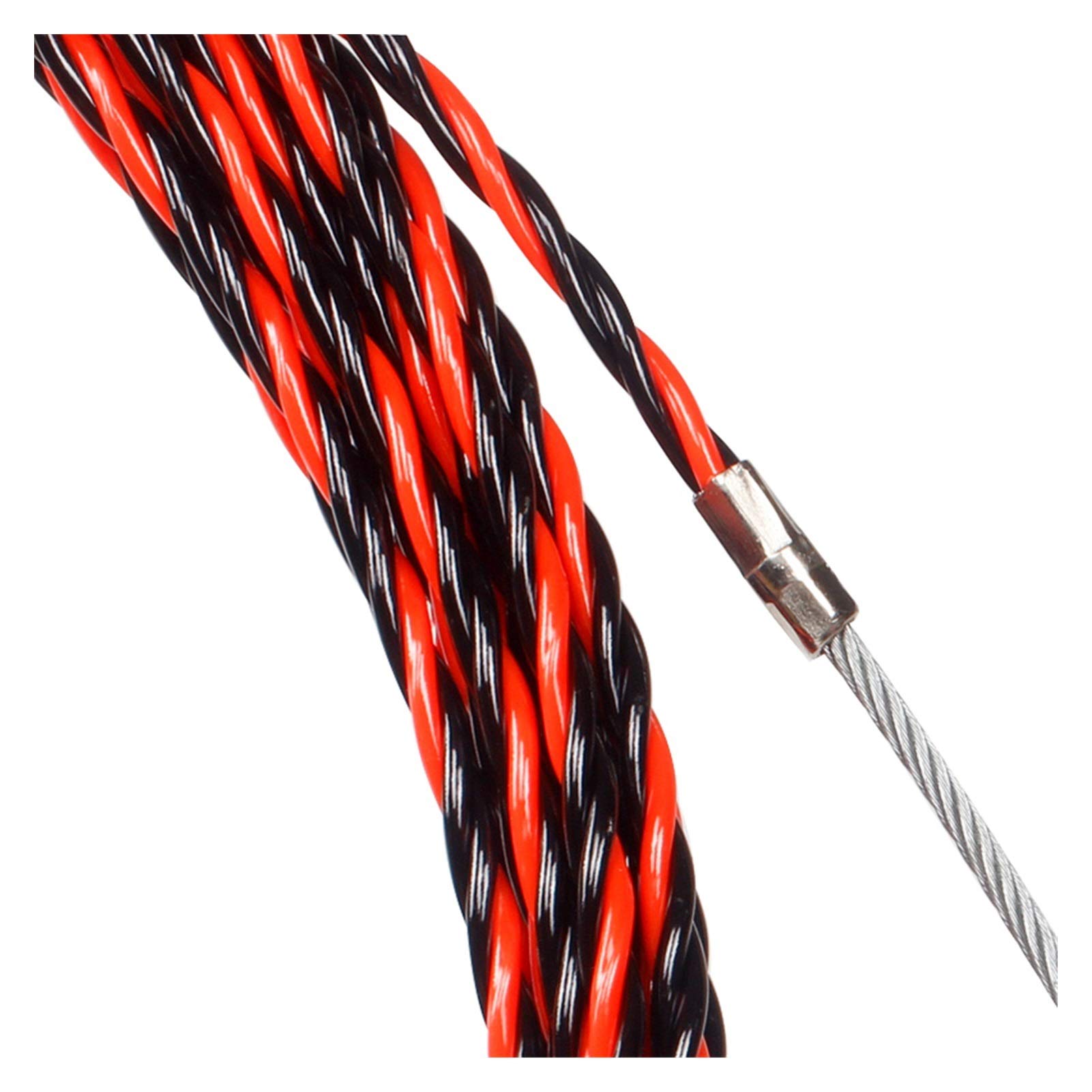 30M Electrical Wire Threader - Professional Electrician Cable Pulling Tool for Wire Running & Threading | 5/10/15/20/25/30/50M Options | Durable Construction Tool for Home Wiring, Electrical Installations & DIY Projects (LiMePng)