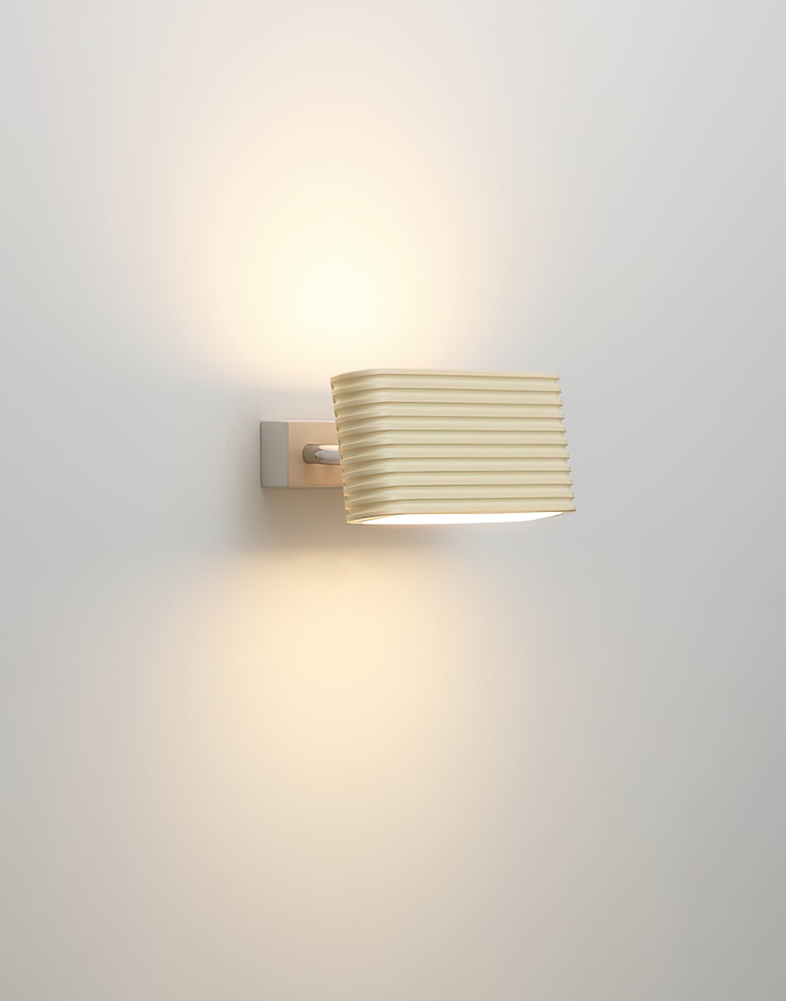 Modern Dresscode Wall Sconce Light Fixture - Plug-in or Hardwired Indoor/Outdoor Wall Lighting for Living Room, Bedroom, Patio & Hallway
