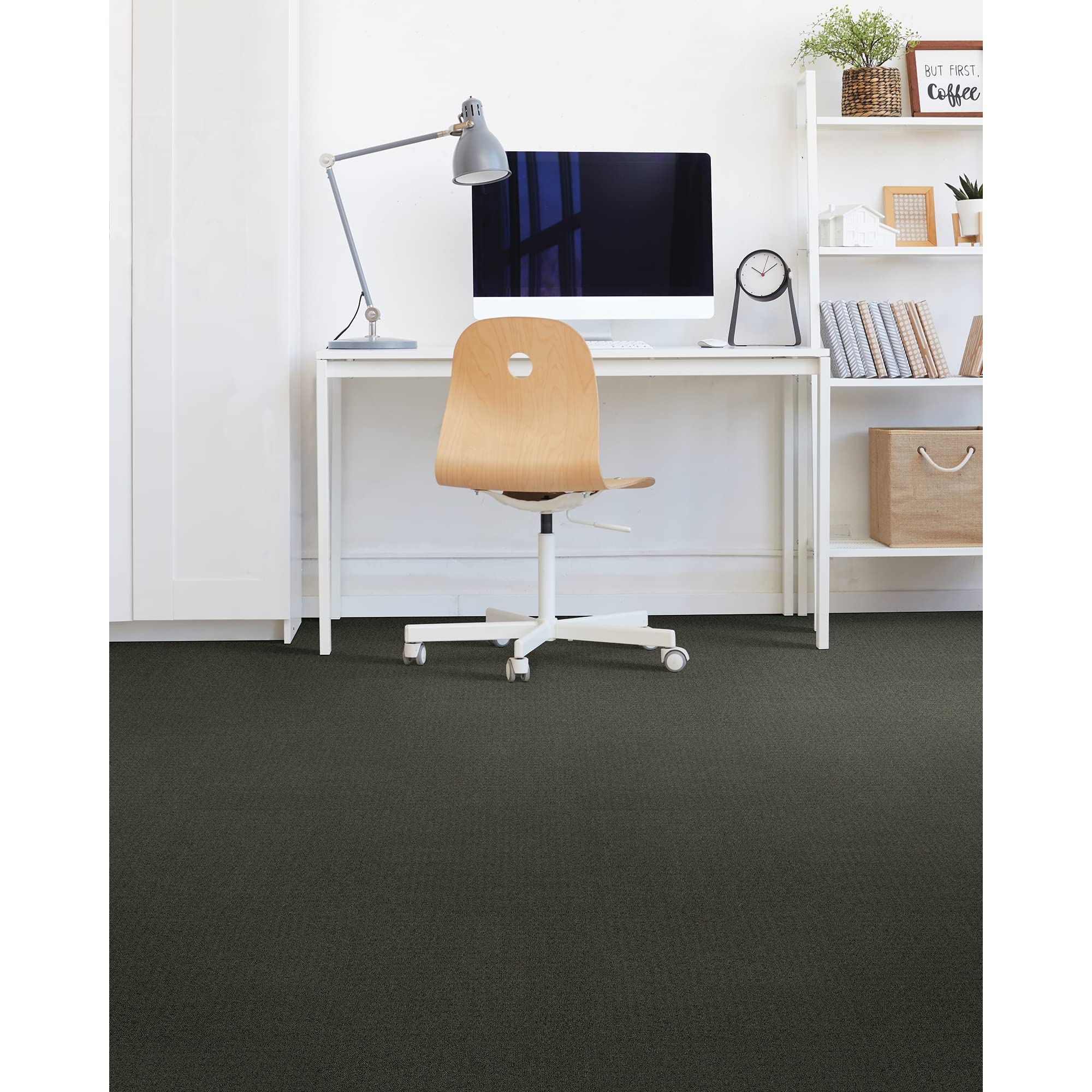 Mohawk Advance 24x24 Inch Berber Loop Pile Carpet Tiles - 0.11