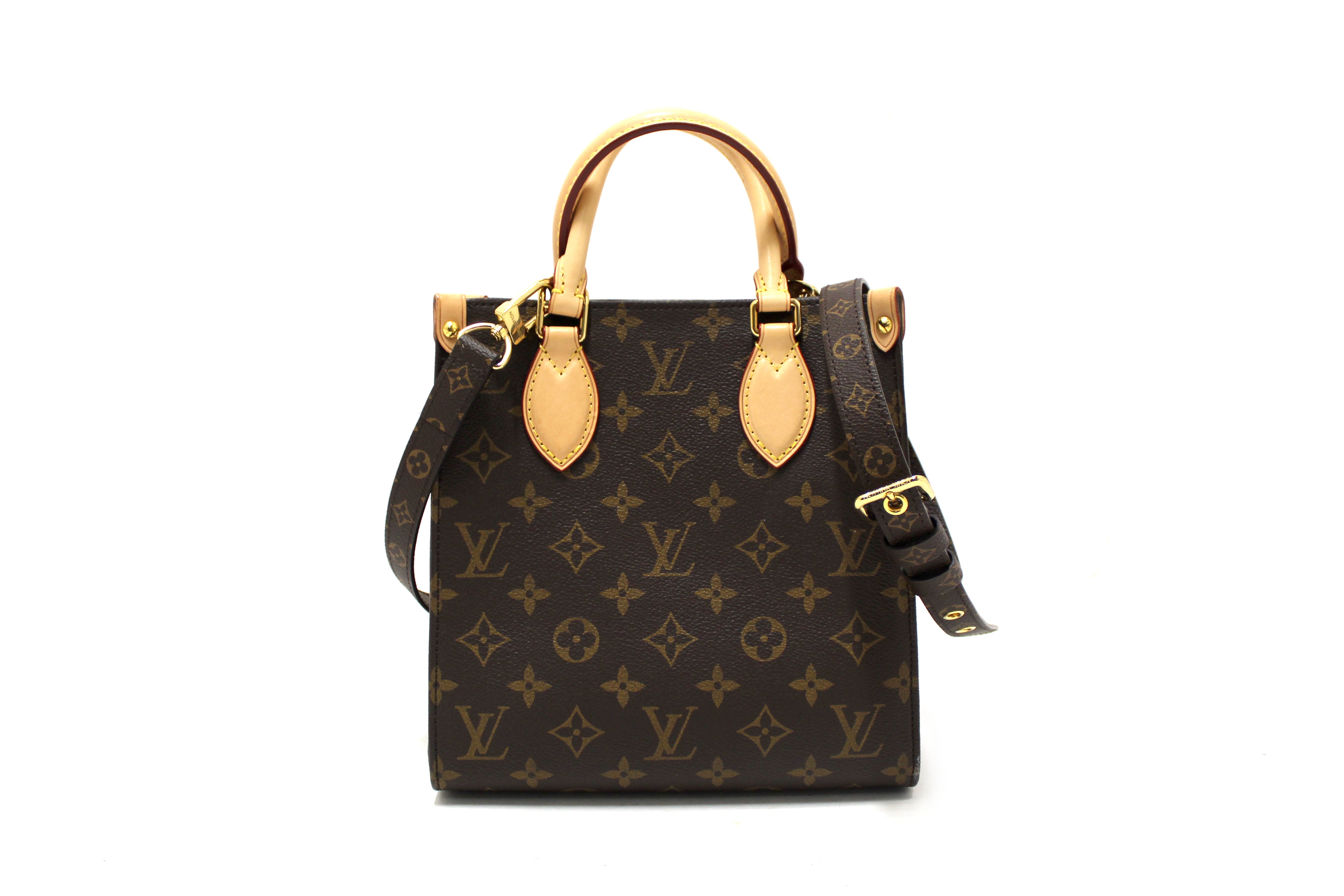 Authentic Louis Vuitton Monogram Canvas Sac Plat BB Crossbody Handbag for Women | Luxury Designer Shoulder Bag for Work, Travel & Everyday Use