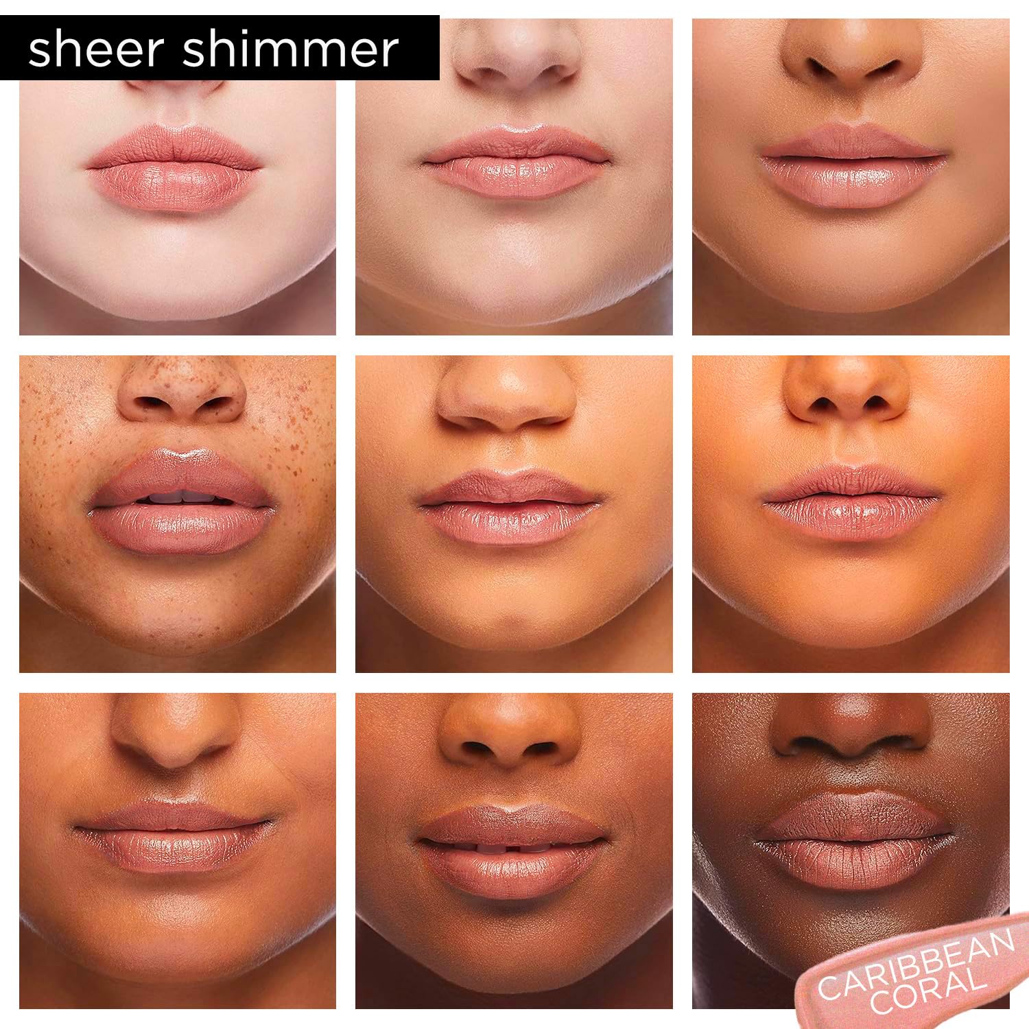 Pure Cosmetics Pure Illumination LED Lip Gloss with Mirror Applicator - Non-Sticky Hydrating Lip Gloss for Dry Lips - Moisturizing & Soothing Formula - Caribbean Coral Shade | Perfect for Night Out, Date Night & Everyday Wear