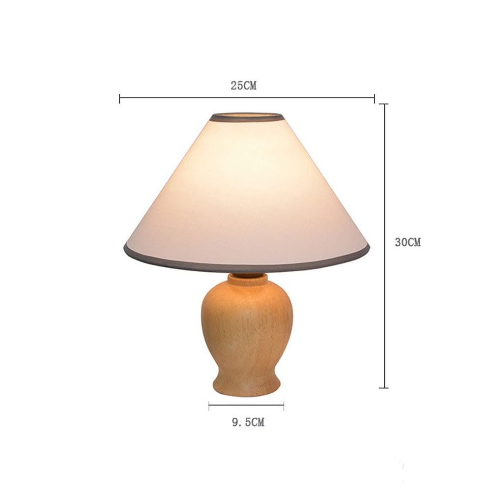 Modern Decorative Small Table Lamp - Bedside Nightstand Lamp for Bedroom, Office & Study Desk | Perfect for Reading, Working & Creating Cozy Ambiance
