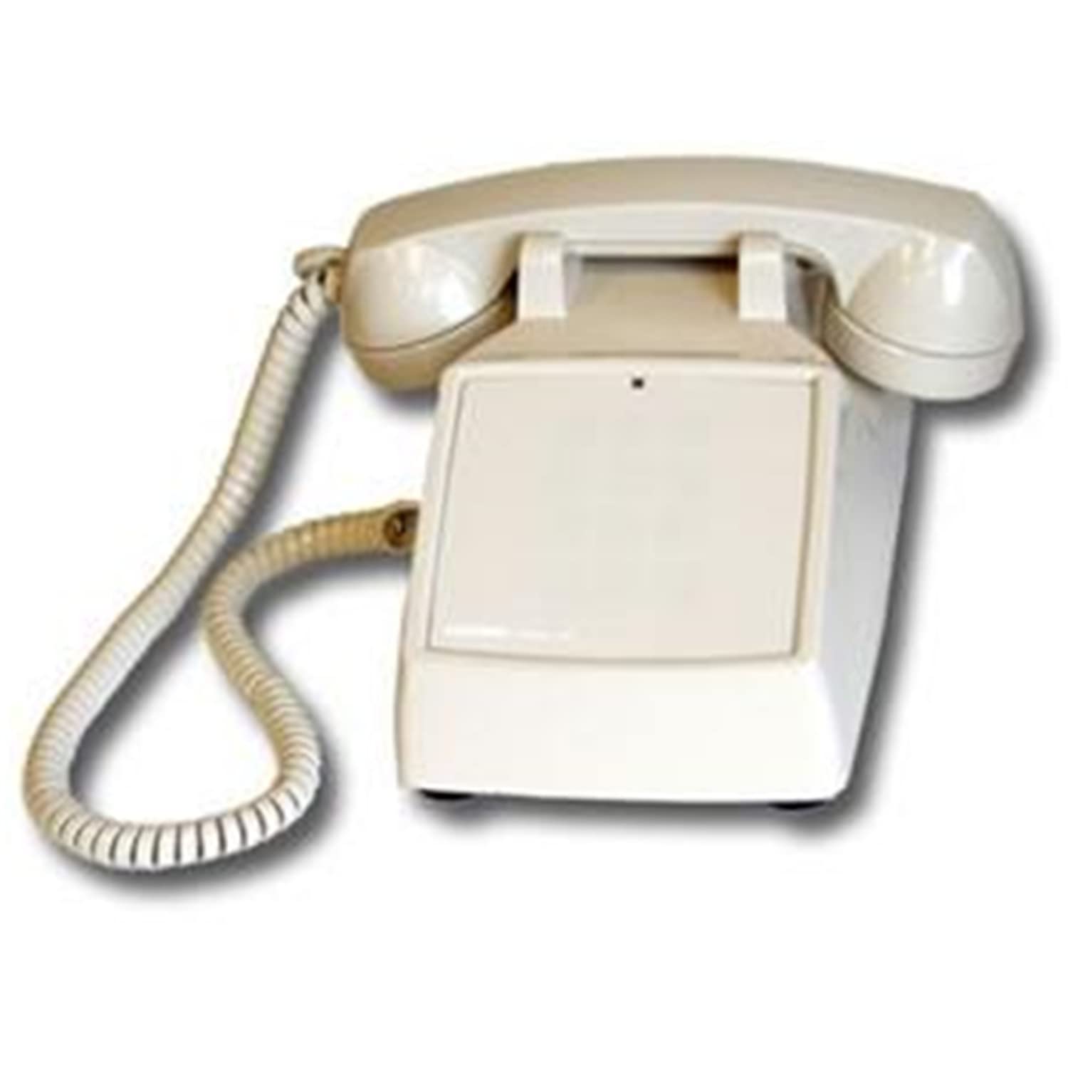 VIKING No Dial Desk Phone - Ash | Corded Office Telephone for Business & Home | Ideal for Reception, Conference Rooms & Home Offices
