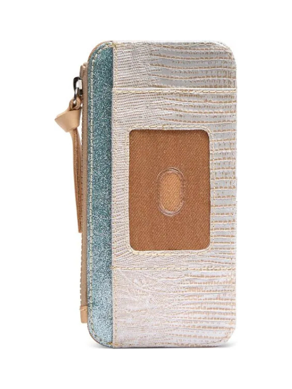 Celeste Card Organizer By Consuela - Stylish Leather Credit Card Holder for Women & Men - Perfect for Travel, Business & Everyday Use