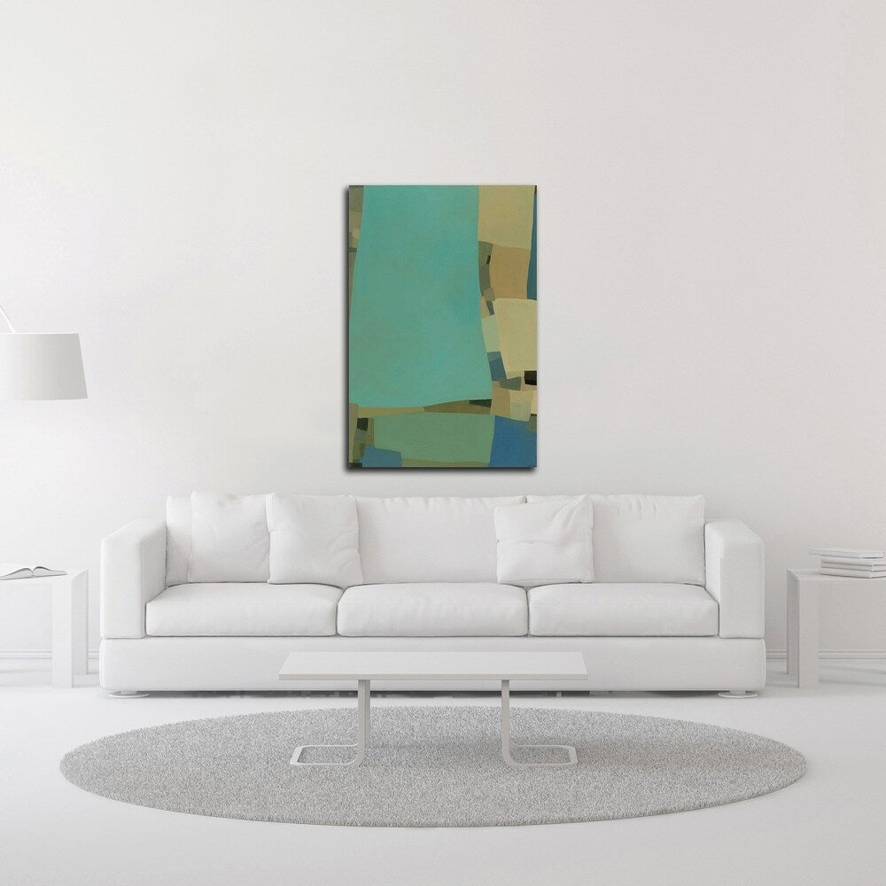Arabesque 7 by Tamar Zinn - Premium Canvas Art Print - Ready to Hang Wall Decor - Perfect for Living Room, Bedroom & Office Decor