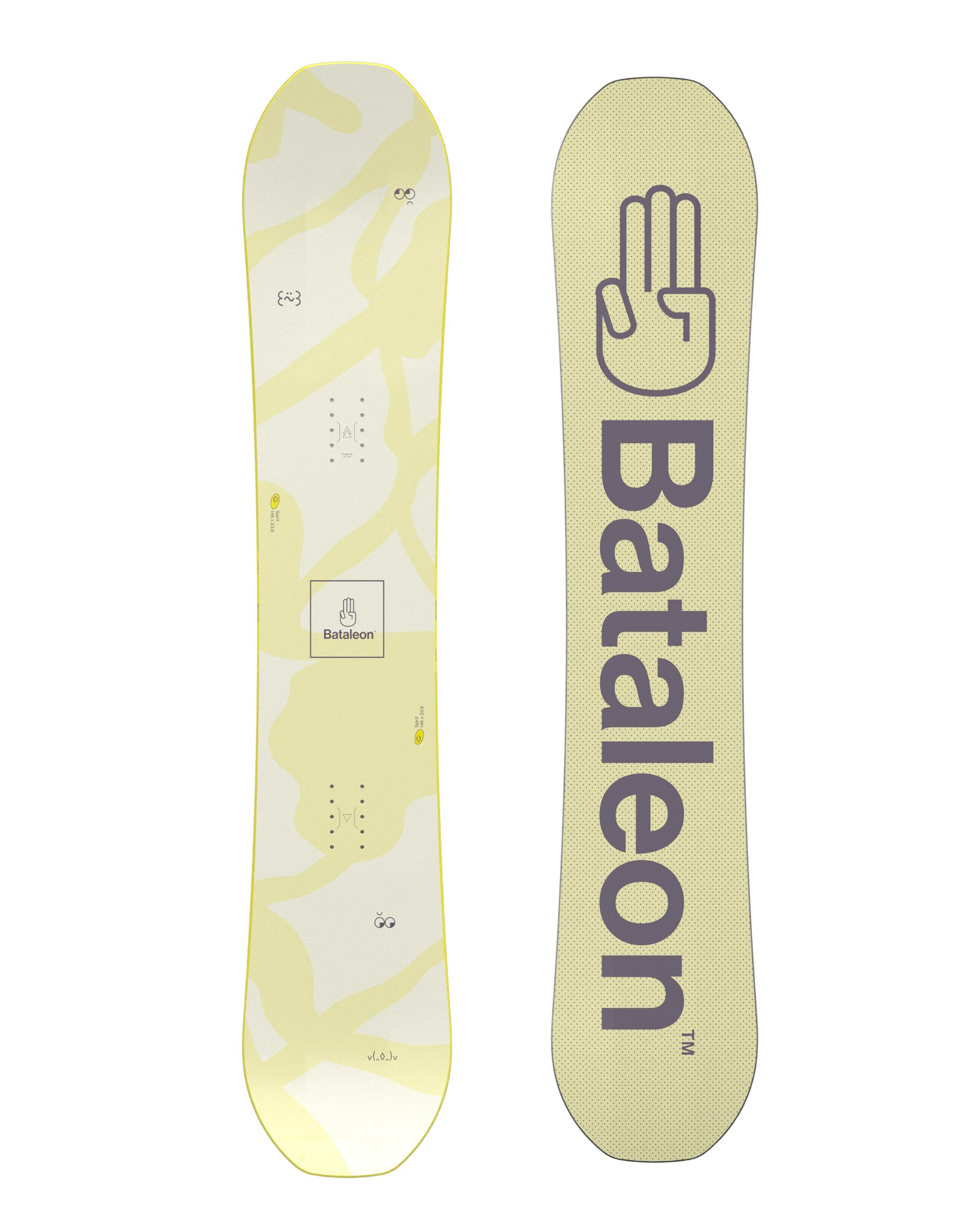 Bataleon Women's Spirit Directional Twin Snowboard - All-Mountain Freestyle Snowboard for Women | Perfect for Park, Powder & Groomed Runs
