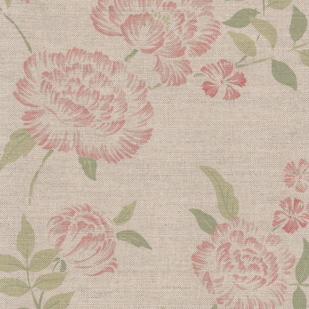 Premium Peony Fabric - Soft & Naturally Pink Floral Textile for Home Decor, Upholstery, and DIY Craft Projects