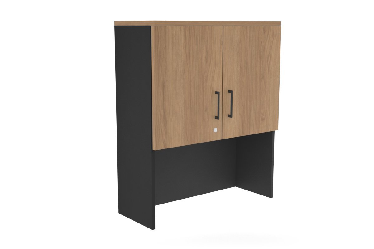 Open Hutch with Shelves and Small Doors - 31.5
