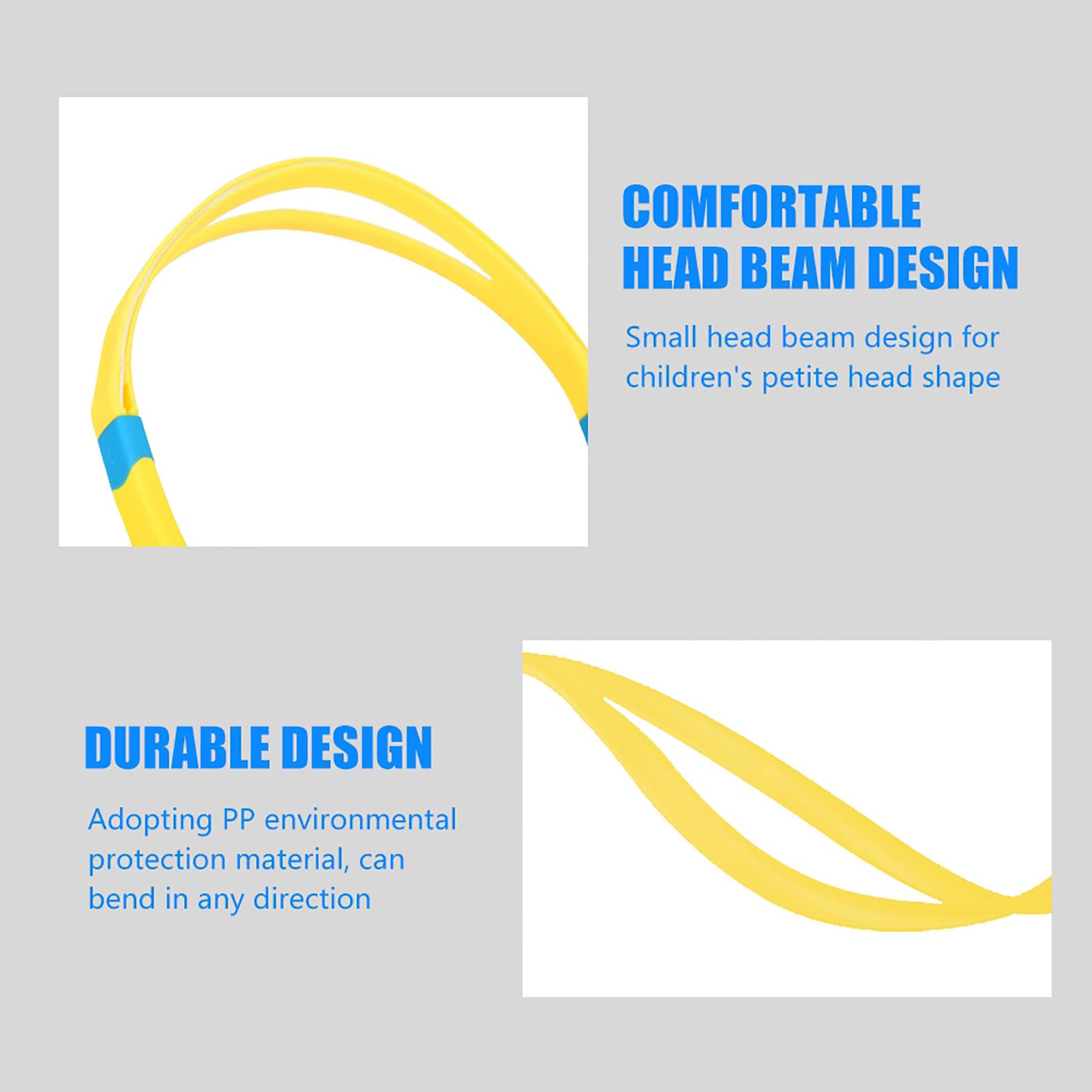 Kids Headphones with 85dB Volume Limit - Wired Over-Ear Noise Canceling Headphones for Children, Hearing Protection & Safe Listening (Yellow) - Perfect for School, Travel, and Home Learning
