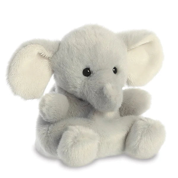 Palm Pals Stomps Elephant Plush Toy - Soft & Cuddly Stuffed Animal for Kids, Perfect Gift for Birthdays & Holidays | Great for Playtime, Nursery Decor & Emotional Comfort