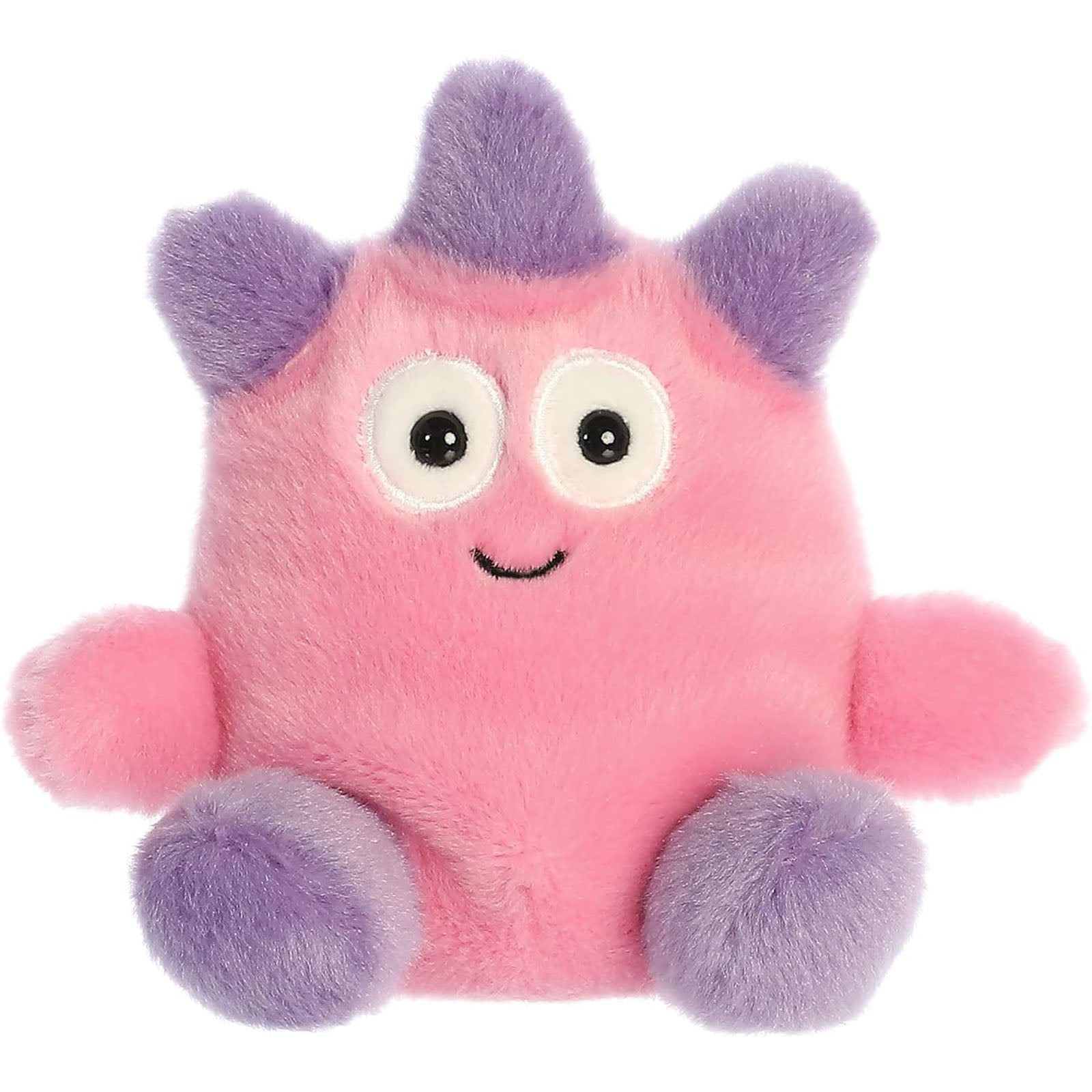 Aurora Palm Pals Pip Monster 5 Inch Plush Stuffed Animal Toy - Cute Collectible Soft Plushie for Kids, Gift, Decor & Stress Relief