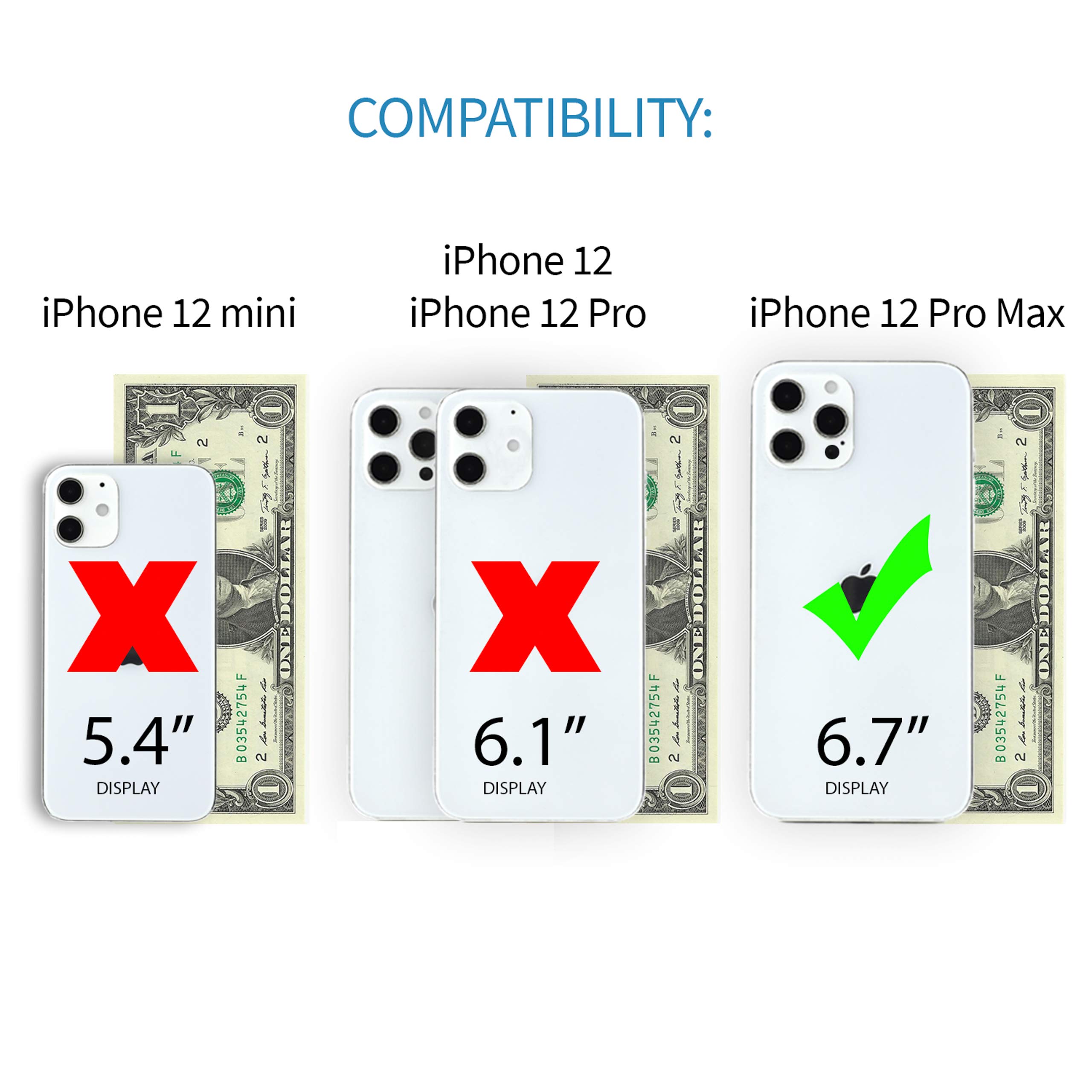 Dockem BIO Wallet Case for iPhone 12 Pro Max (6.7