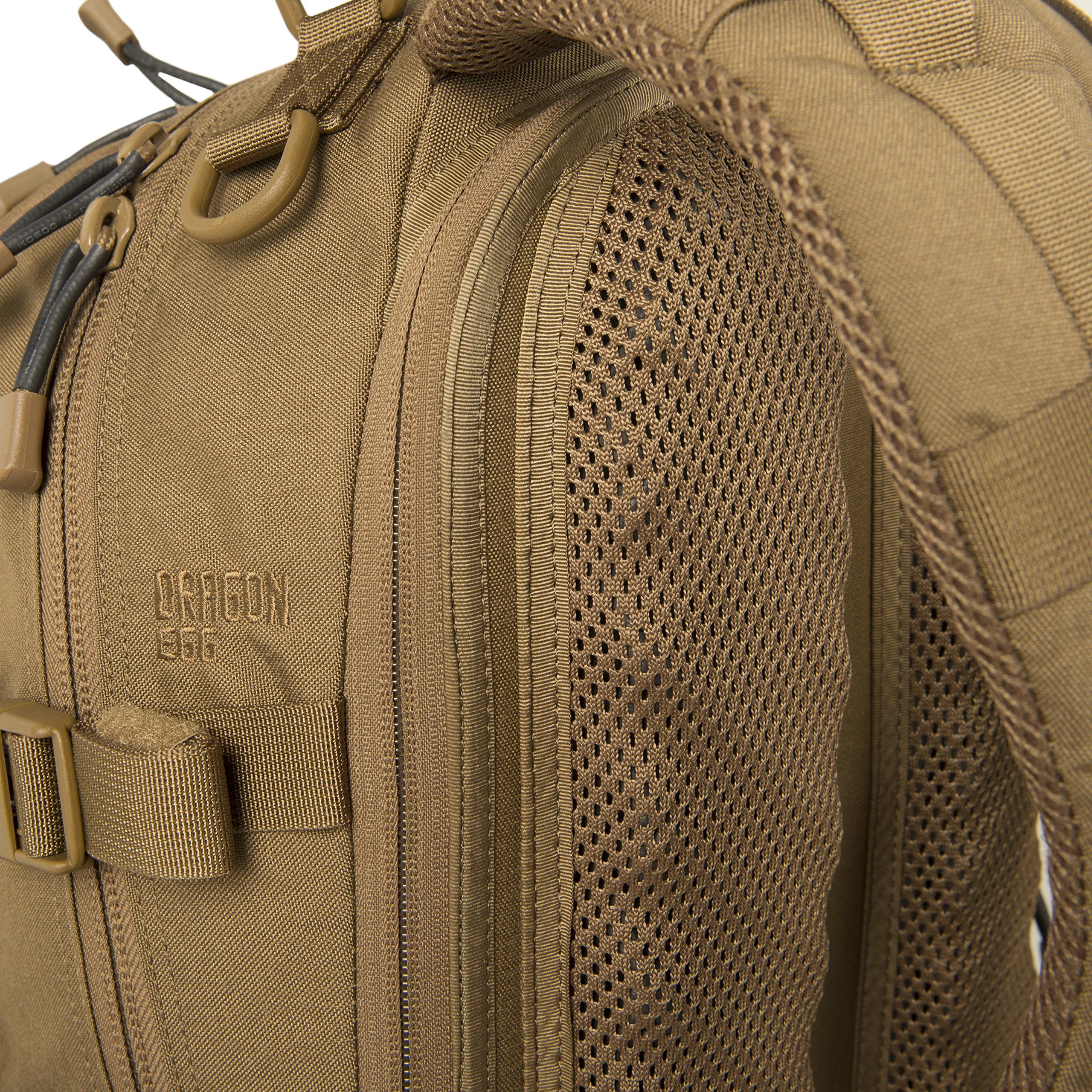 Tactical Backpack Dragon Egg Design - Shadow Grey for Outdoor Hiking, Camping & Military Use