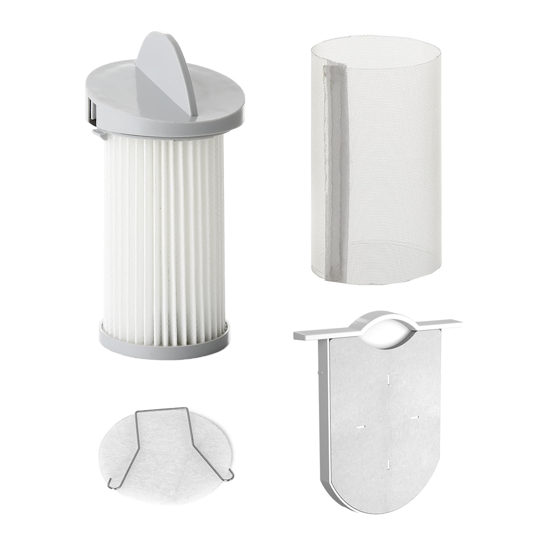 EyeVac Pro/Pet Vacuum Filter Bundle - White for Home Cleaning