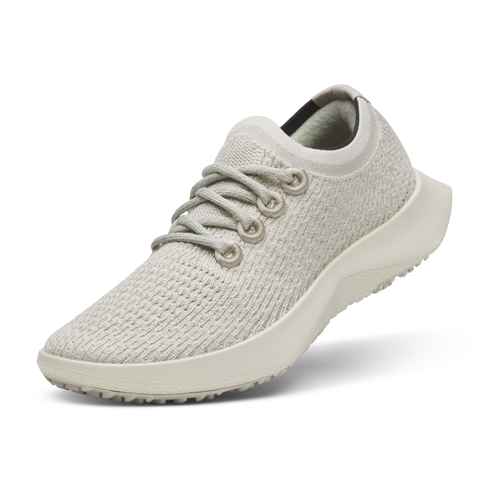 Women's Tree Dasher 2 Running Shoes - Weathered White with Weathered White Sole | Lightweight Eco-Friendly Sneakers for Women | Perfect for Jogging, Gym Workouts & Casual Wear