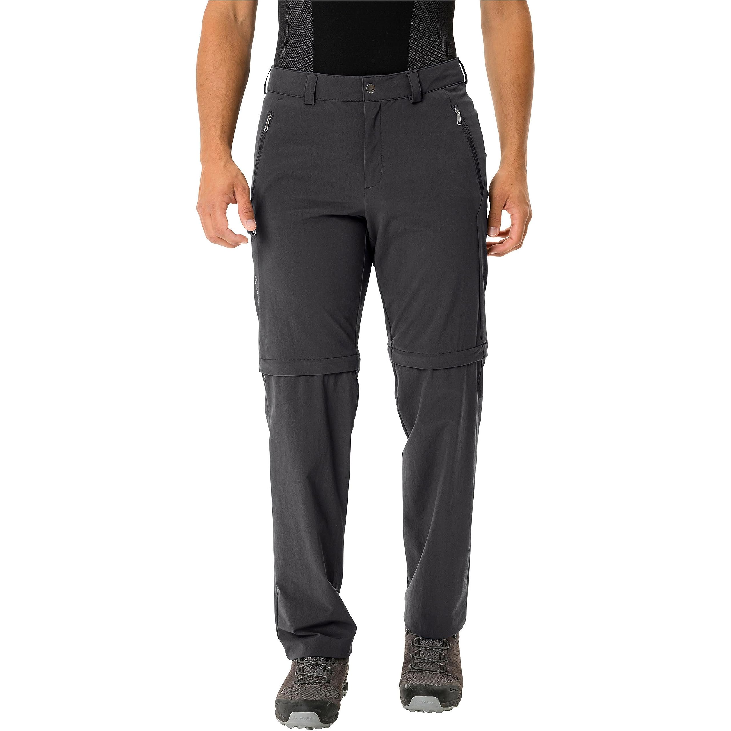 VAUDE 42642 Men's Farley Stretch Zo Pants II - Lightweight Hiking & Outdoor Adventure Trousers for Trekking, Camping & Travel
