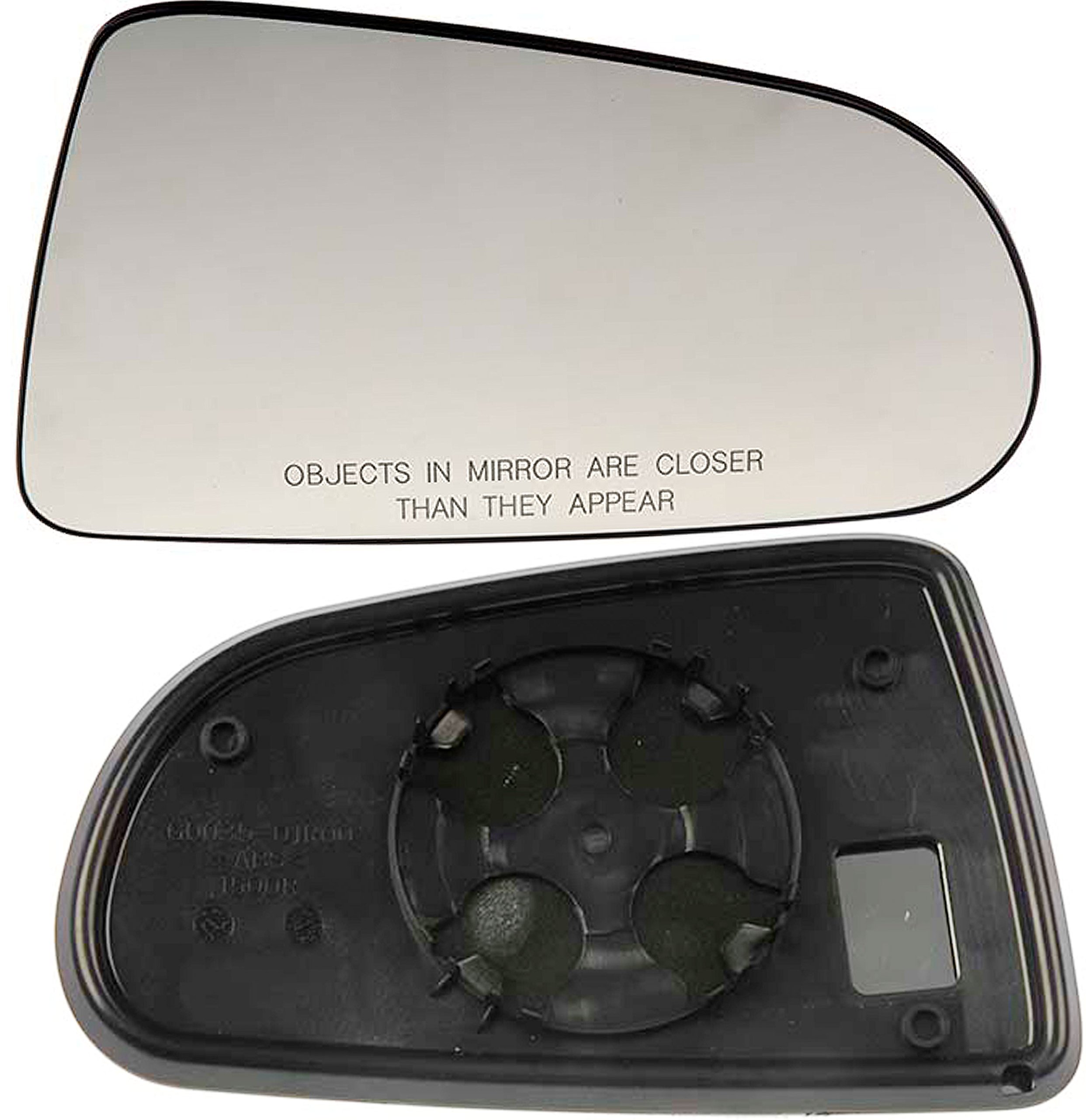 APDTY 67320 Non-Heated Plastic Backed Right Side Mirror Replacement for Dodge Ram 1500/2500/3500 (Fits Models 2013-2018) - Replaces OEM 5136092AA, 68020928AA, 68020930AA - Durable & Weather-Resistant for Daily Driving & Off-Road Use