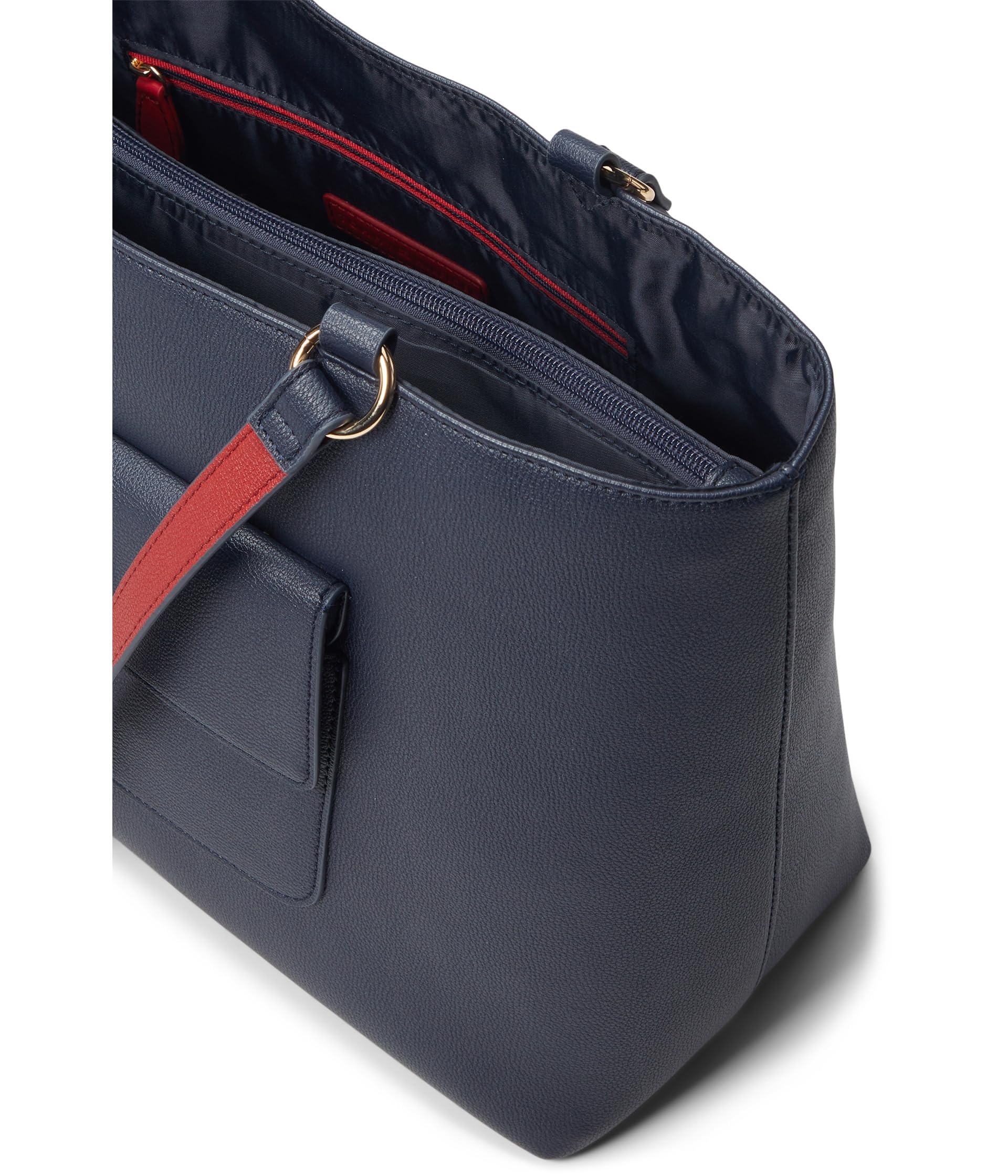 Tommy Hilfiger Lucille II Tote Bag with Hangtag - Stylish & Spacious Women's Handbag for Work, Travel & Everyday Use