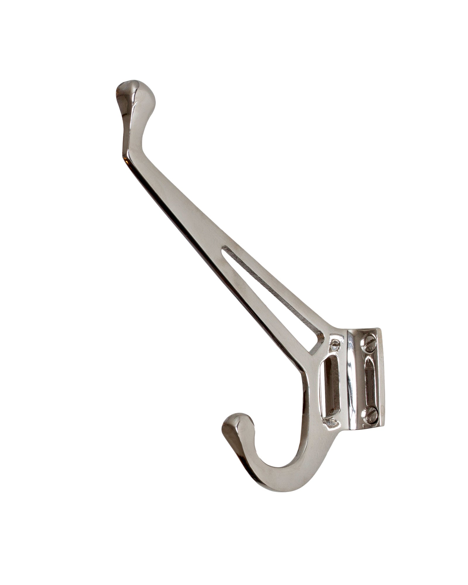 Classic Nickel Coat Hanger - Durable & Stylish for Closet, Wardrobe, and Travel Organization