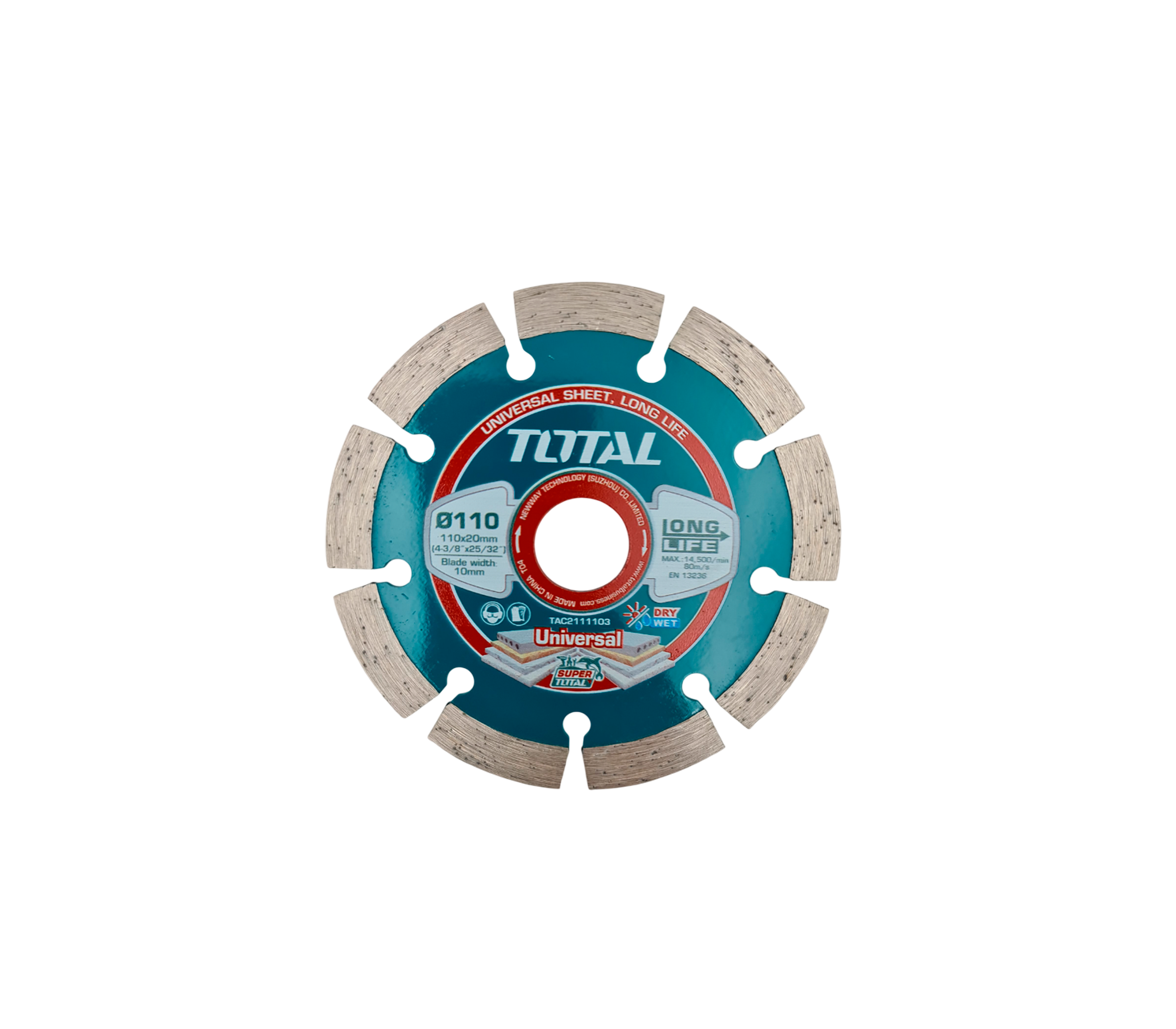 115mm Diamond Cutting Disc - Premium Saw Blade for Metal, Concrete & Tile - Perfect for DIY Projects, Construction & Home Renovations