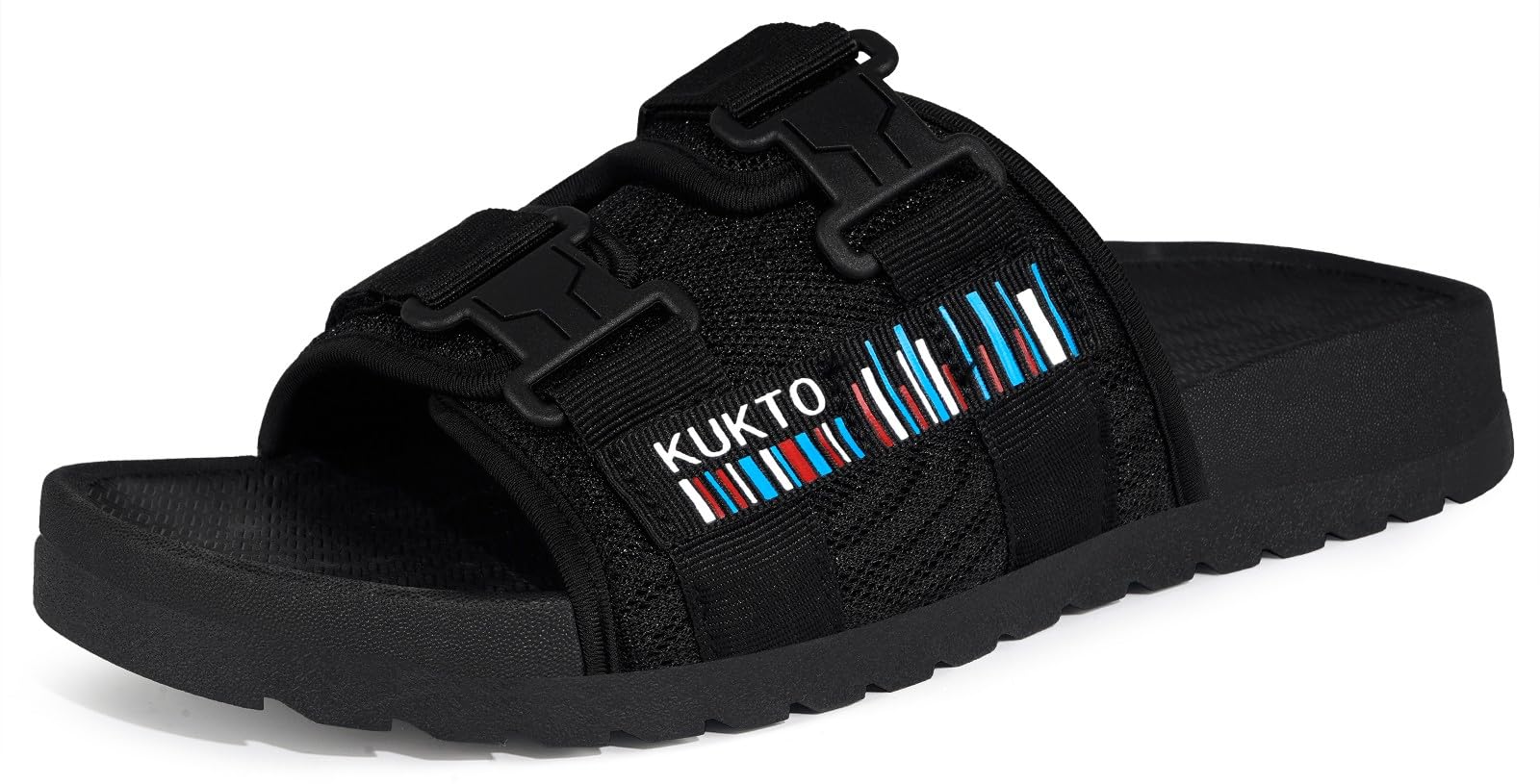 **Men's & Women's Orthotic Slide Sandals with Arch Support - Plantar Fasciitis Relief, Adjustable Straps & Soft Cushion Footbed - Perfect for Summer, Sports & Casual Wear**