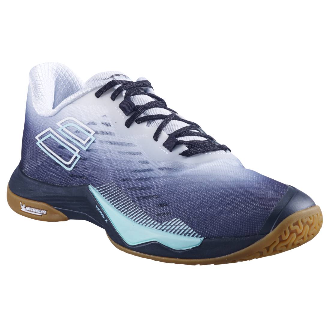 Babolat Shadow Tour Men's Indoor Court Shoes - Black/White | Tennis & Badminton Shoes for Indoor Courts | Lightweight & Durable Performance Footwear