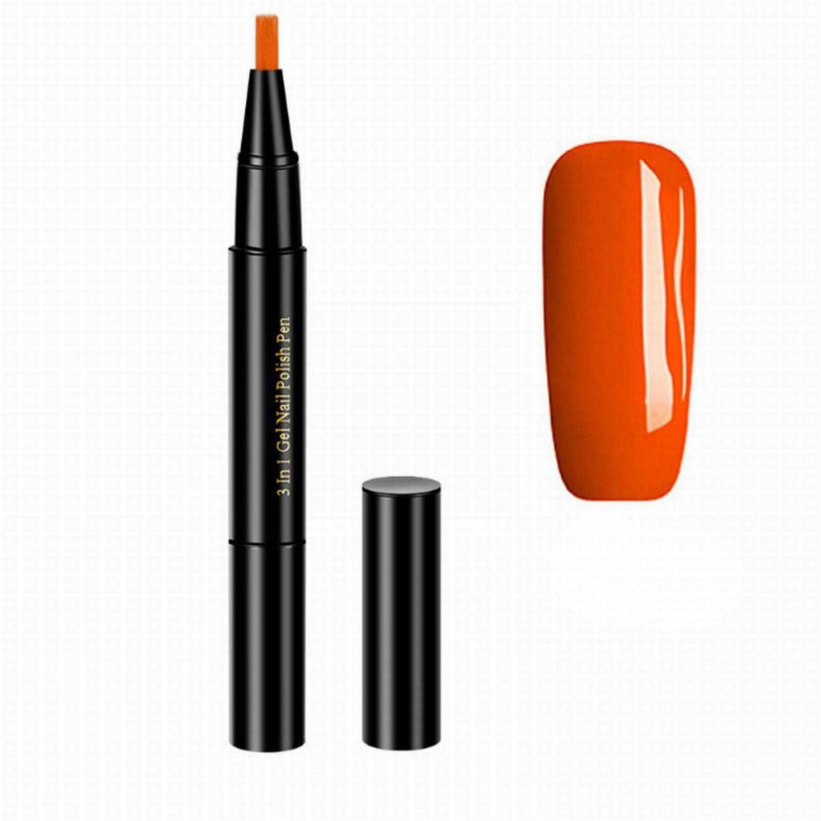 20 Colors Nail Gel Pen Set - 3 in 1 Nail Polish, Gel & Oil for Women & Girls - 2ml Nail Art Pencils for DIY Manicures at Home, Salon & Parties
