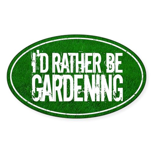 White - Gardening Sticker