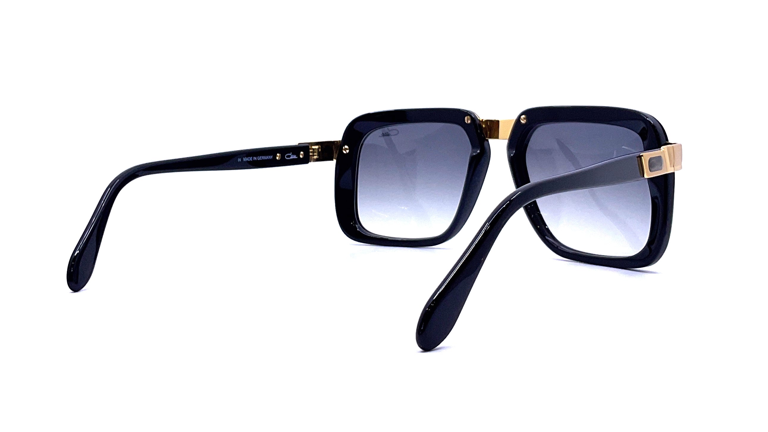 Cazal 616 Sunglasses - Black/Gold Aviator Style for Men & Women - Perfect for Outdoor Activities, Driving, and Fashion Accessories