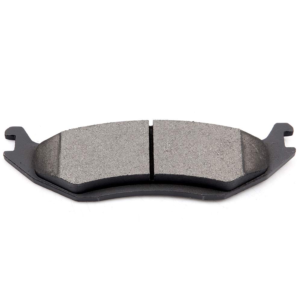 AUTOMUTO Ceramic Brake Pads & Rotors Kit - Compatible with 07-09 Chrysler Aspen, 04-09 Dodge Durango, 02-10 & 11-18 Ram 1500 - High Performance Braking System for Smooth Stops & Heavy Duty Towing