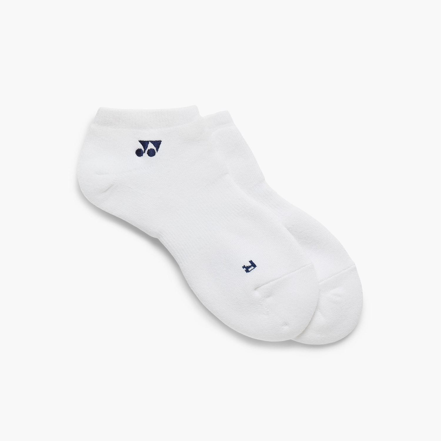 Yonex Men's Performance Sports Socks 19121 - Breathable White Athletic Socks for Running, Tennis & Gym Workouts - Size M
