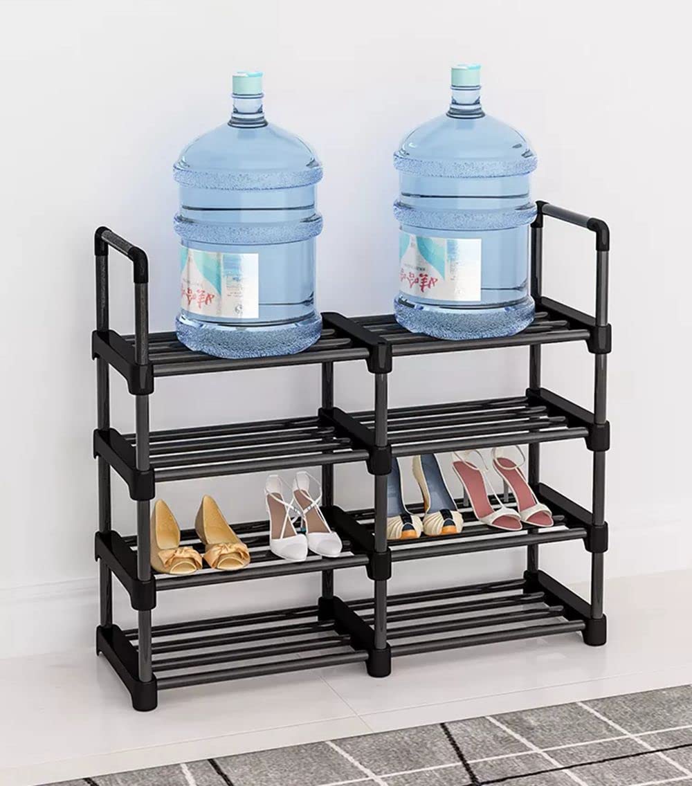 XIHAMA 5-Tier Metal Shoe Rack Organizer - Space Saving Shoe Storage Shelf for Entryway, Closet & Garage - Holds 20-24 Pairs of Shoes & Boots - Stackable Shoe Stand for Home Organization (Perfect for Small Spaces & Apartment Living)