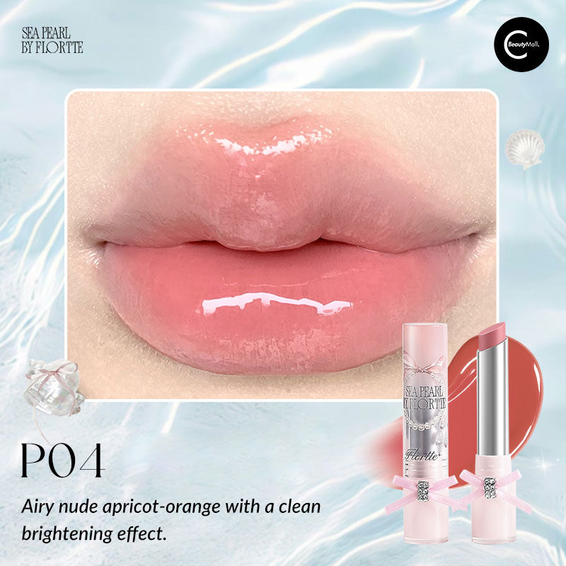 FLORTTE Glass Sea Collection – Hydrating Solid Lip Gloss with Shine | Perfect for Everyday Wear & Special Occasions