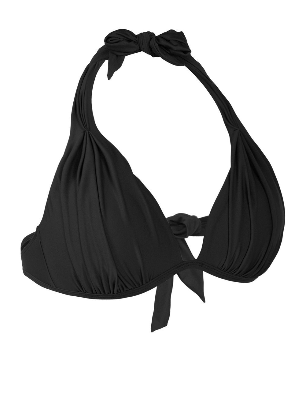 Firpearl Women's Sexy Triangle Bikini Top - Ruched Halter Swimwear for Women - Perfect for Beach, Pool Party & Summer Vacation