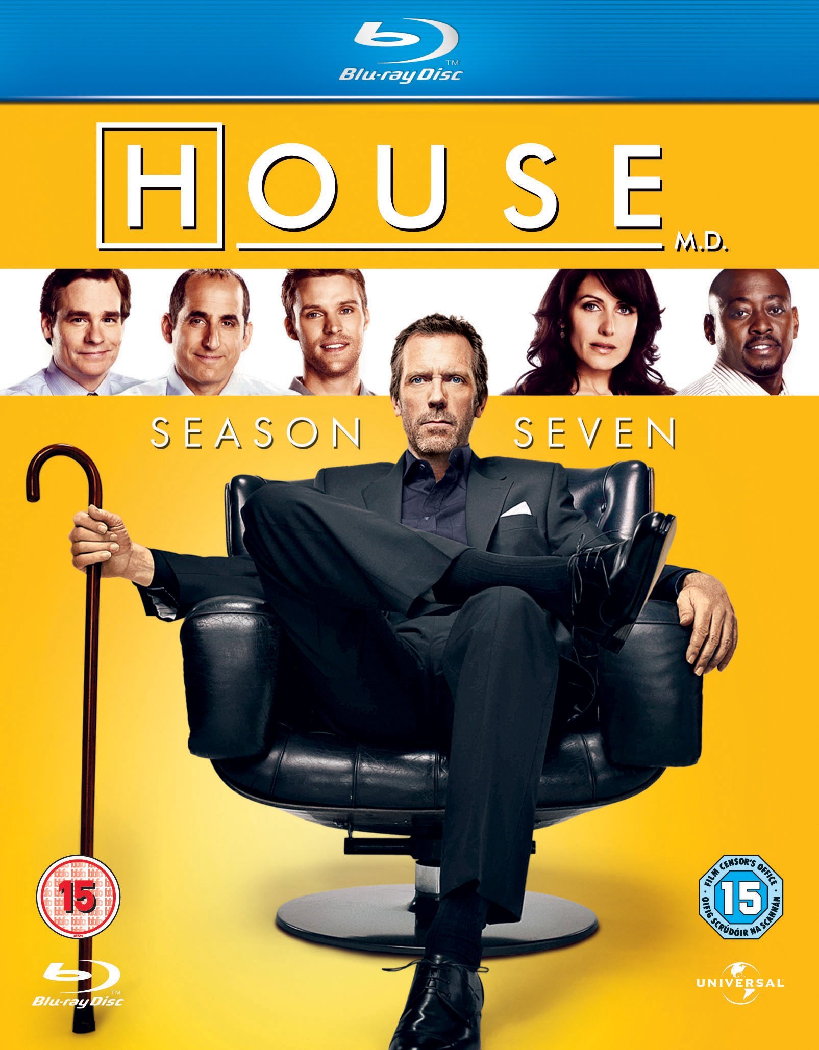 House M.D. Season 7 Complete Series Blu-ray - Region Free - Medical Drama TV Show Collection for Home Entertainment & Gift Giving