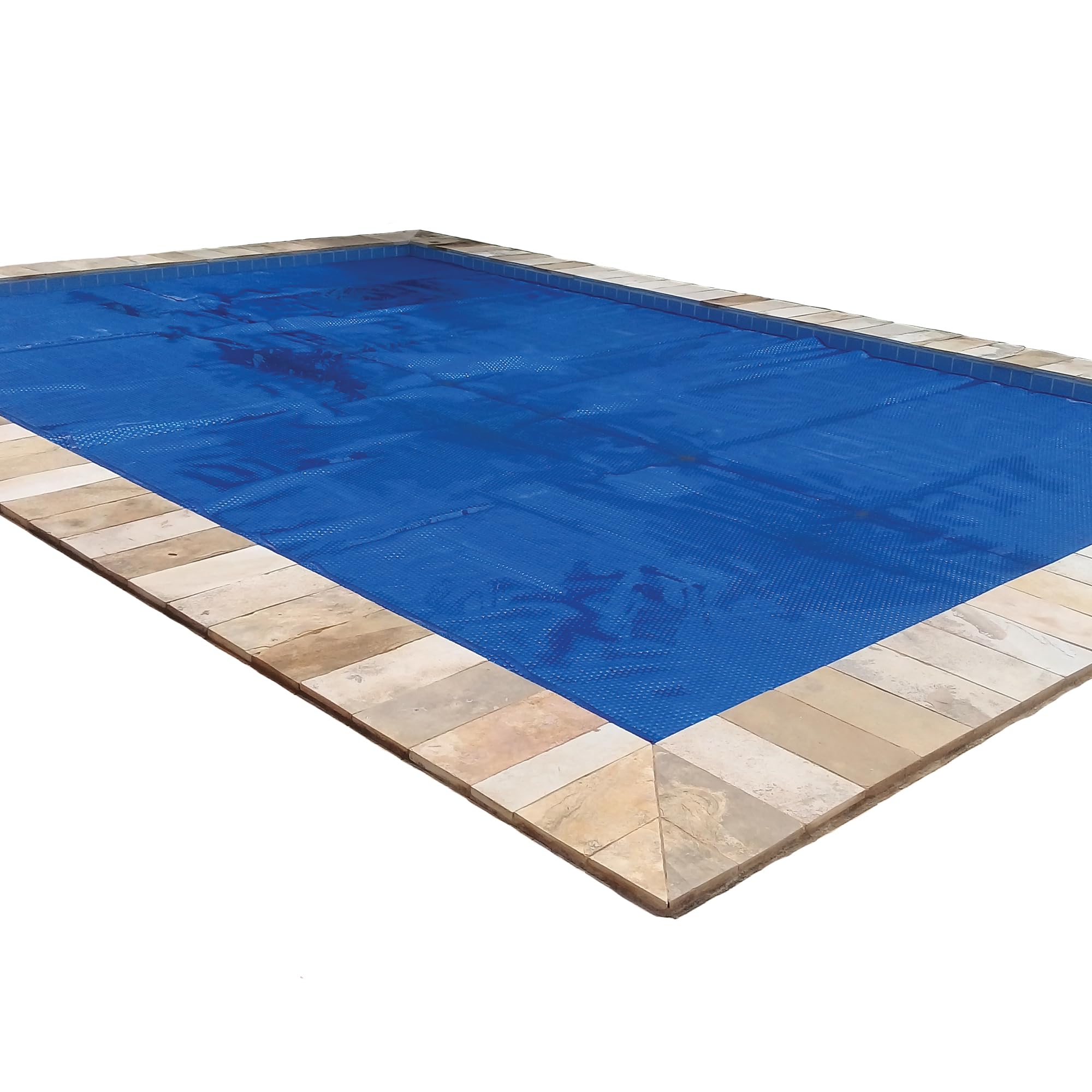 In The Swim 20' x 44' Premium Blue Rectangle Solar Pool Cover - 12 Mil Thick for Solar Heating | Above Ground & Inground Pools | Extends Swimming Season & Reduces Heat Loss