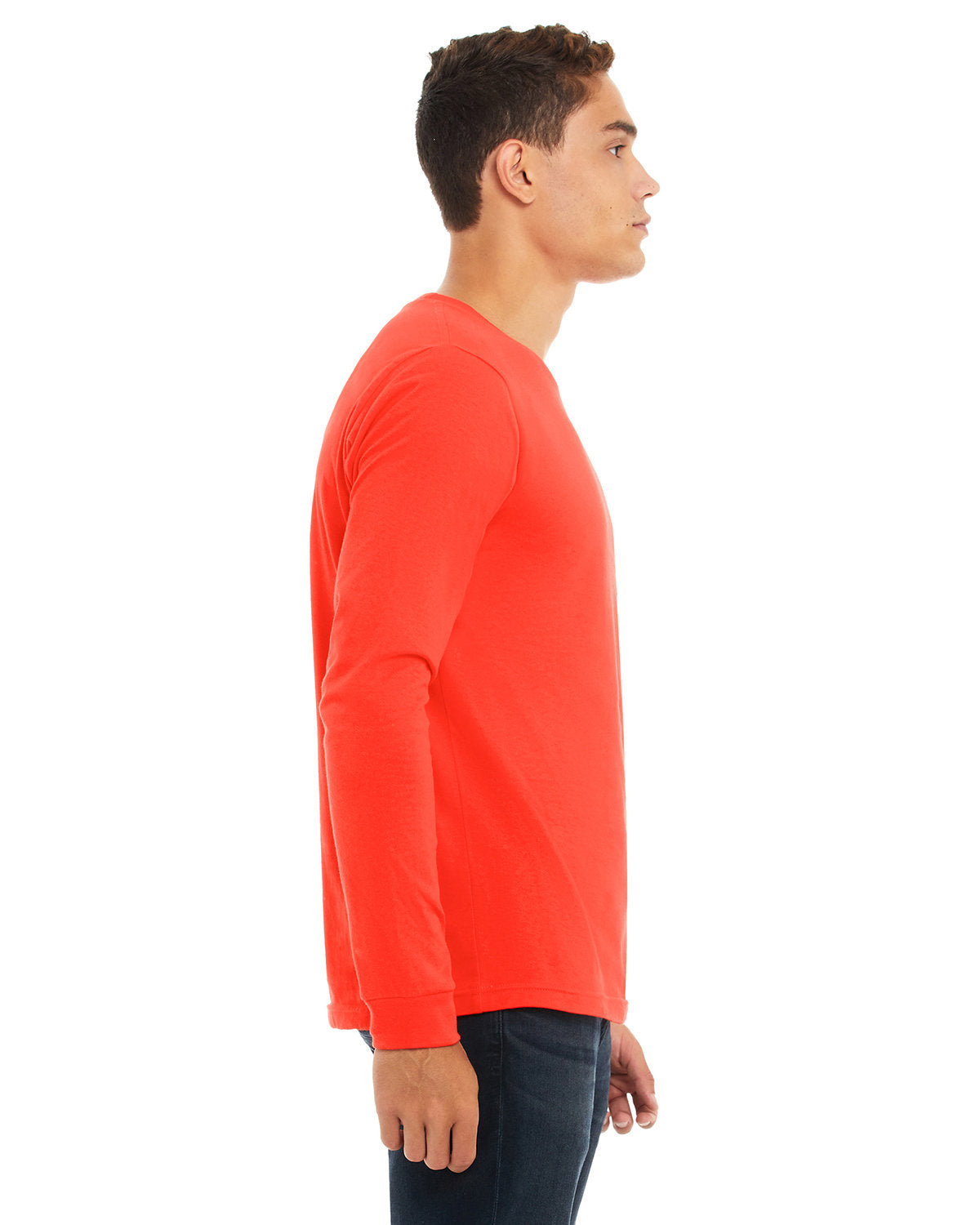 Bella + Canvas 3501 Unisex Jersey Long Sleeve T-Shirt - Soft Cotton Crewneck Tee for Men & Women - Perfect for Casual Wear, Layering & Everyday Comfort