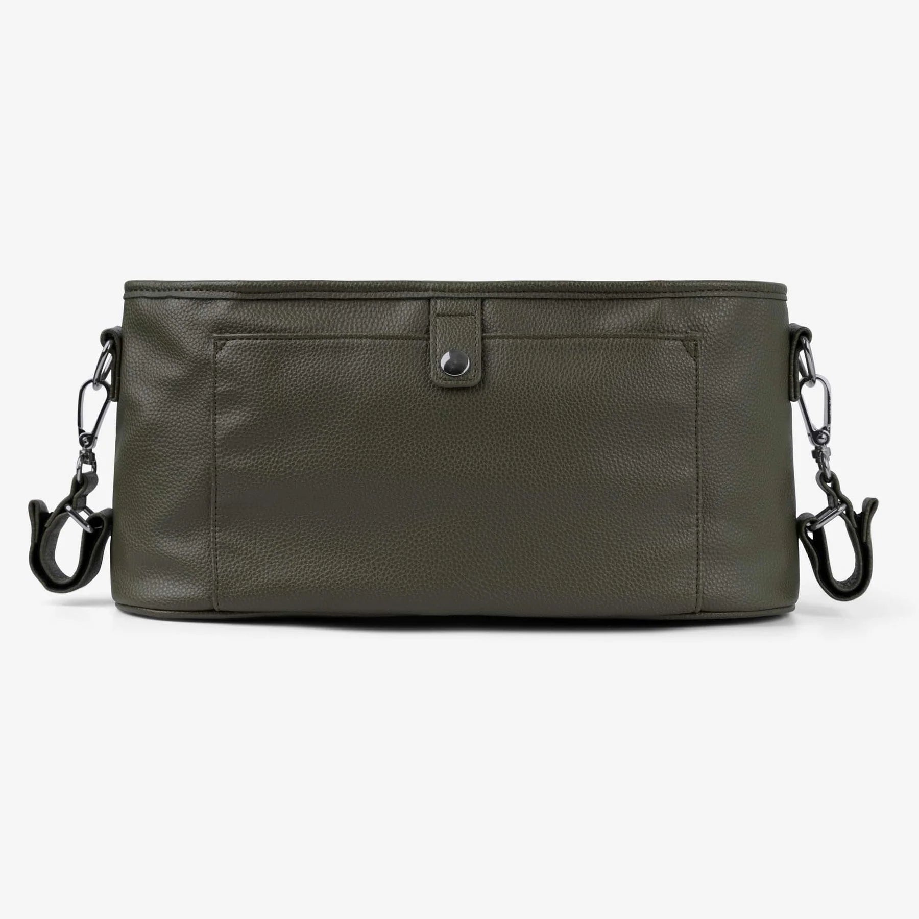 Vanchi Pram Caddy Fern - Premium Baby Stroller Organizer with Insulated Pockets | Perfect for Diapers, Bottles & Essentials | Ideal for Shopping, Walks & Travel