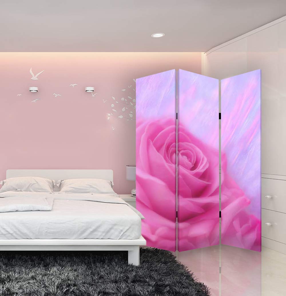 Screen Gems Flourish Room Divider - Decorative Folding Partition for Home & Office - Perfect for Privacy, Space Division & Interior Design