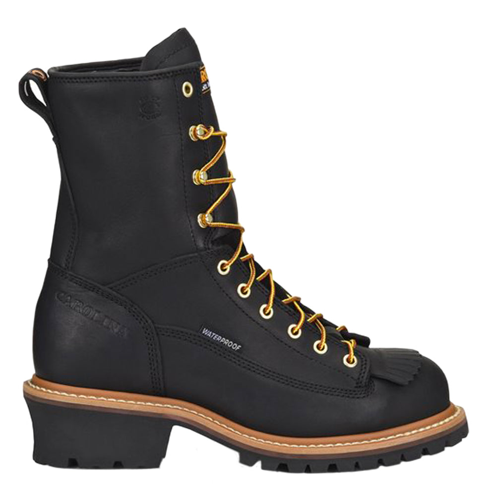 Carolina Men's Spruce Waterproof Steel Toe Work Boots - Heavy Duty Safety Shoes for Construction, Hiking & Outdoor Work - ANSI Approved Slip Resistant Workwear