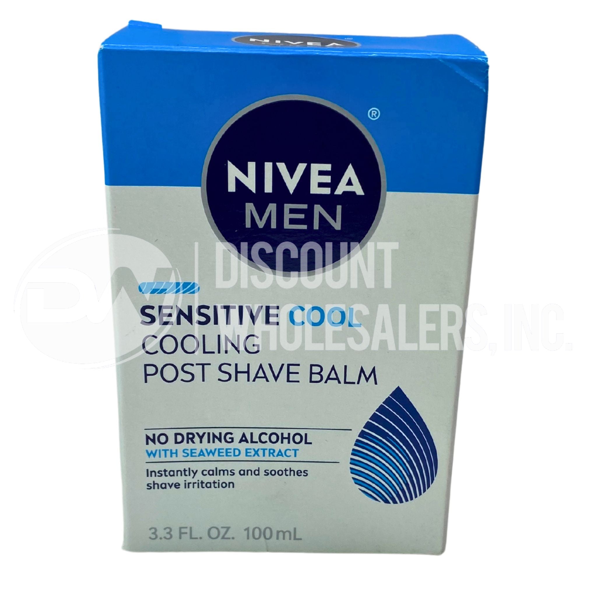 Nivea Men Sensitive Cool Post Shave Balm - Alcohol Free, Soothing After Shave Lotion for Sensitive Skin (50 Pcs Bulk Pack) - Perfect for Daily Shaving Routine & Post-Shave Care