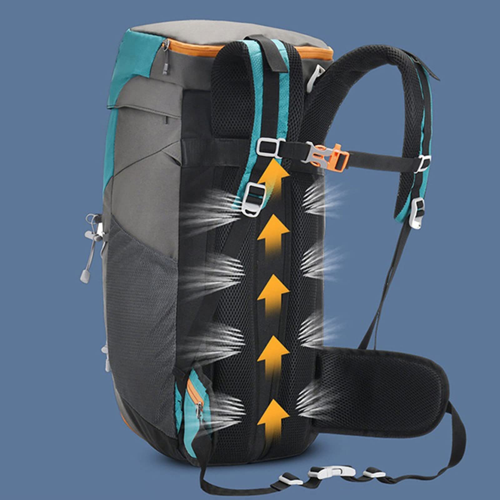 GIFYY Waterproof Toiletry Bag for Men - Lightweight Travel Backpack for Hiking, Trekking & Outdoor Adventures | Perfect for Camping, Gym & Business Trips