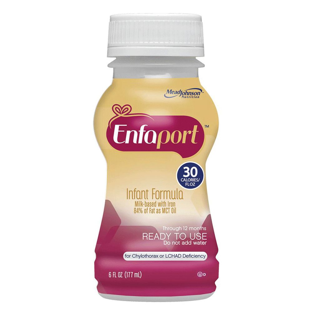Enfaport Infant Formula - 6 Ounce Bottle (Pack of 6) | Premium Baby Milk Powder for Newborns & Infants | Ideal for Feeding at Home, Travel & Daycare