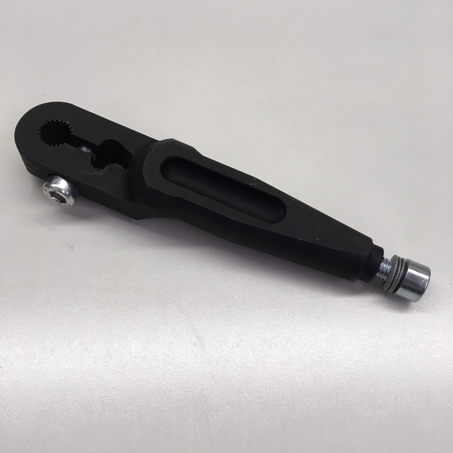 Laguna Gear Lever Support Bracket - Heavy Duty Black Metal Bracket for Motorcycle & ATV Gear Shifter - Perfect for Off-Road Riding & Custom Bike Builds