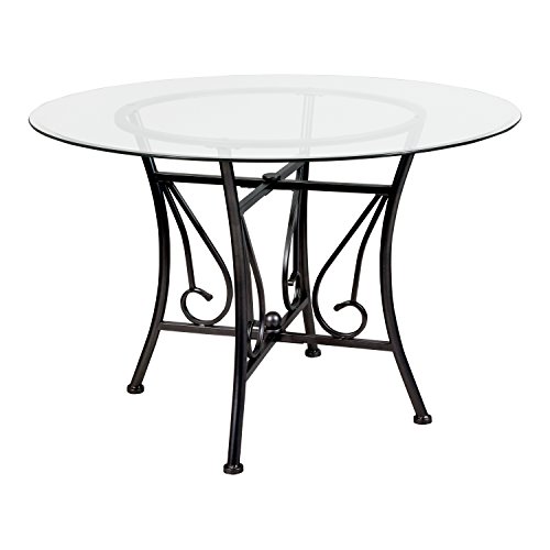 Clear Top/Black Frame