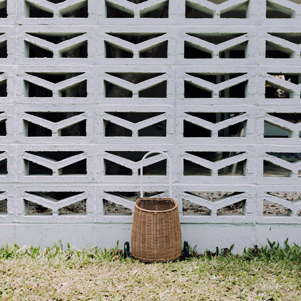 Original Rattan Luggage - Natural Woven Rattan Suitcase for Travel & Beach Vacations - Stylish & Durable Carry-On for Women & Men